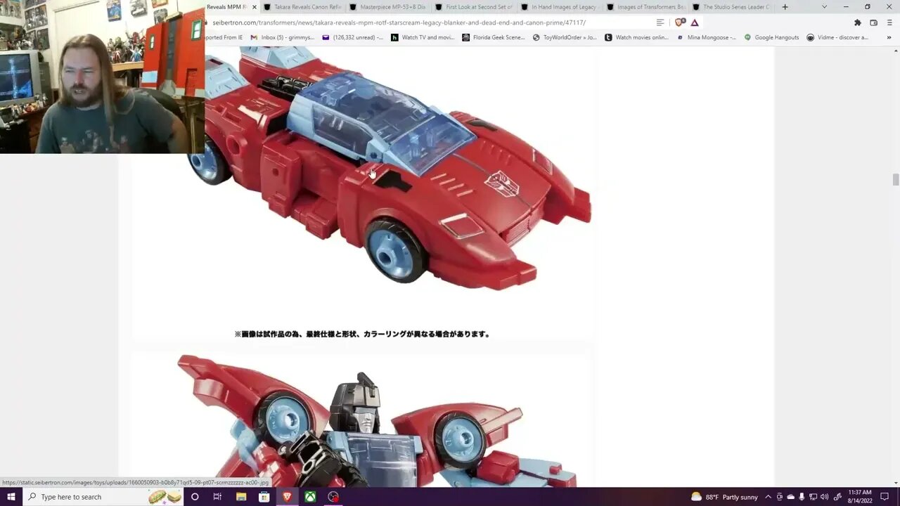 Grimmy's Weekly News 8/14/22 MD Mini 2 update and new Transformers reveals