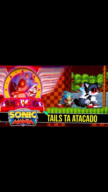 TERROR do TAILS no SONIC MANIA | Sonic I hate YOU #shorts