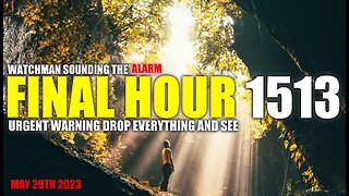 FINAL HOUR 1513 - URGENT WARNING DROP EVERYTHING AND SEE - WATCHMAN SOUNDING THE ALARM