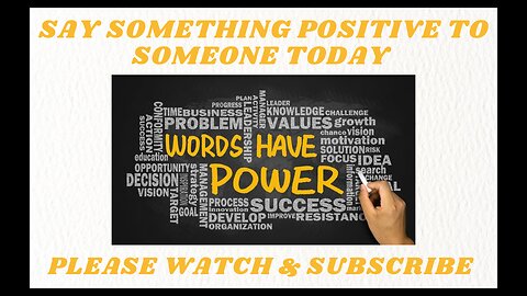 The Power of Positive Words