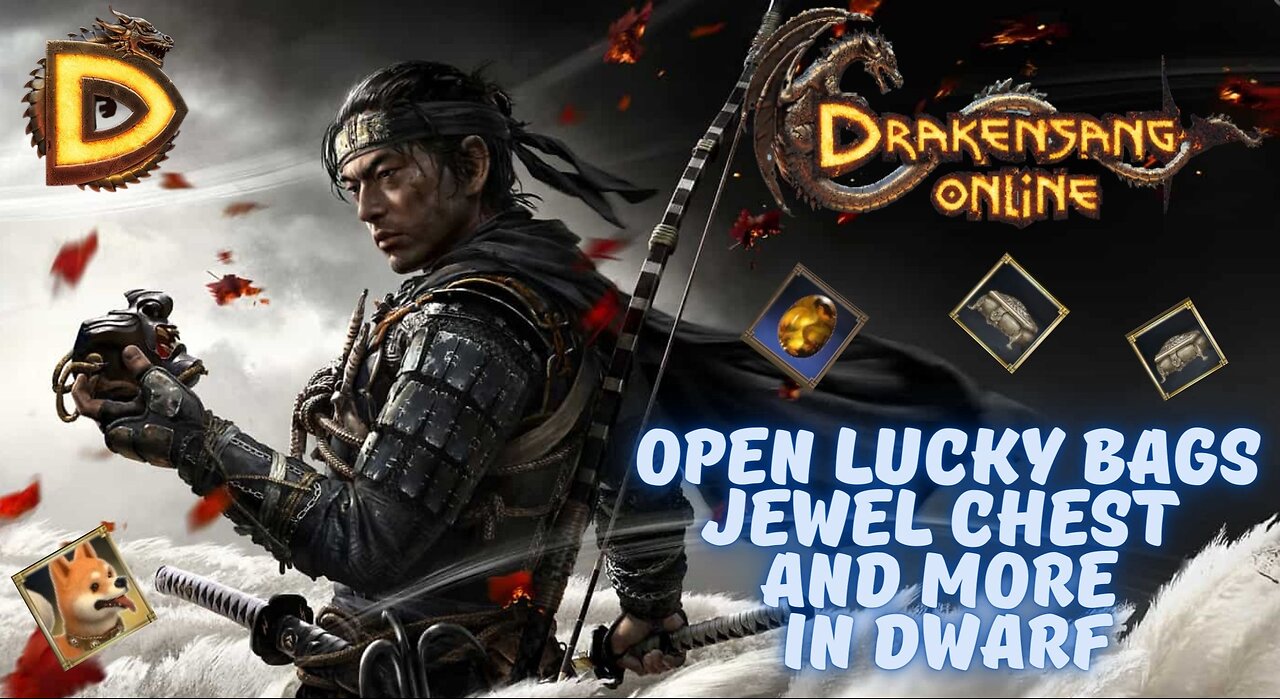 Drakensang Online, open lucky Bags, Jewel Chest and more in Dwarf, Drakensang Online, Dso