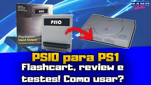 PSIO - Flashcart para PS1, Review e como usar! Todos os jogos de PS1 em um SD!