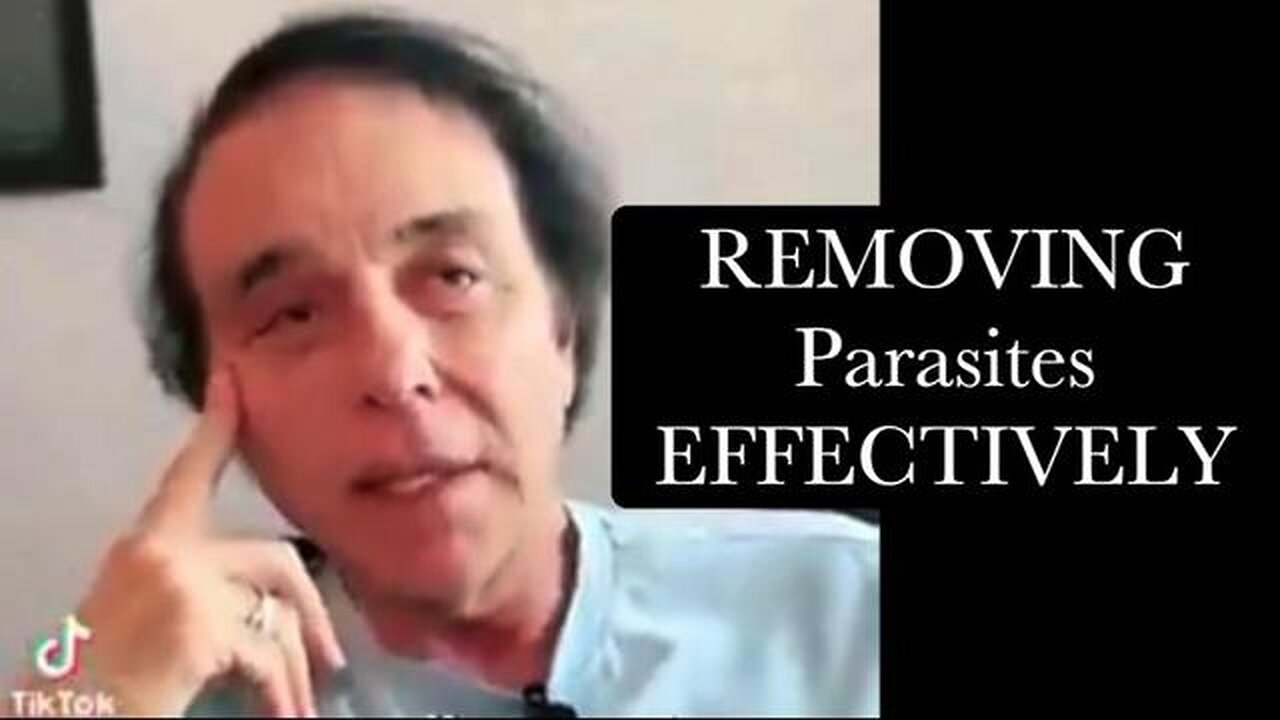 Removing parasites effectively ~ this doctor is sharp!