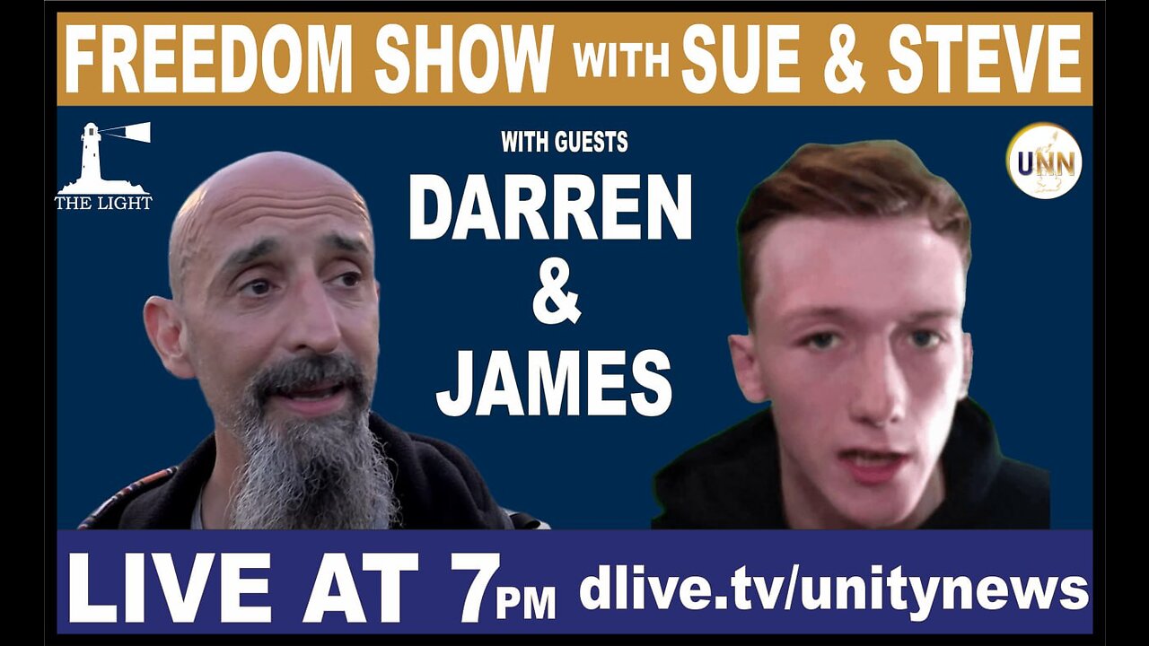 The Freedom Show with Sue & Steve Ep21 - James Harvey