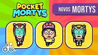 OS POWER RANGERS CHEGARAM no Pocket Mortys ?! NOVOS MORTYS do EPISÓDIO 7 da 5ª Temporada #shorts