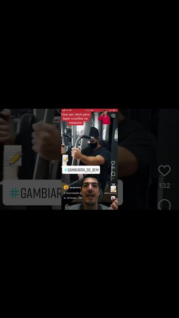 Variação no pec deck #peitoral #shorts #hipertrofia