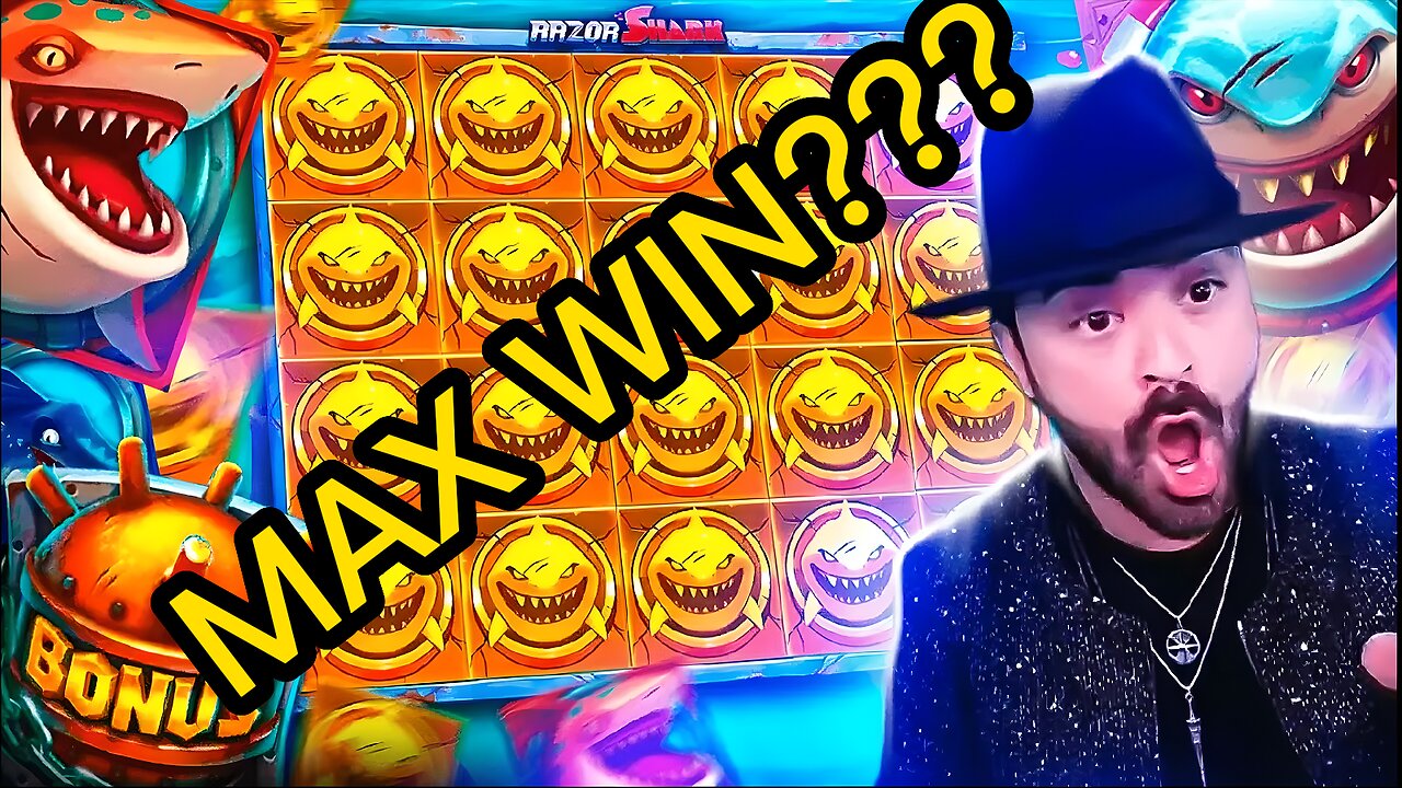 ROSHTEIN AMAZED BY RAZOR RETURNS!! RAZOR SHARK 2 NEW GAME BIG WIN!