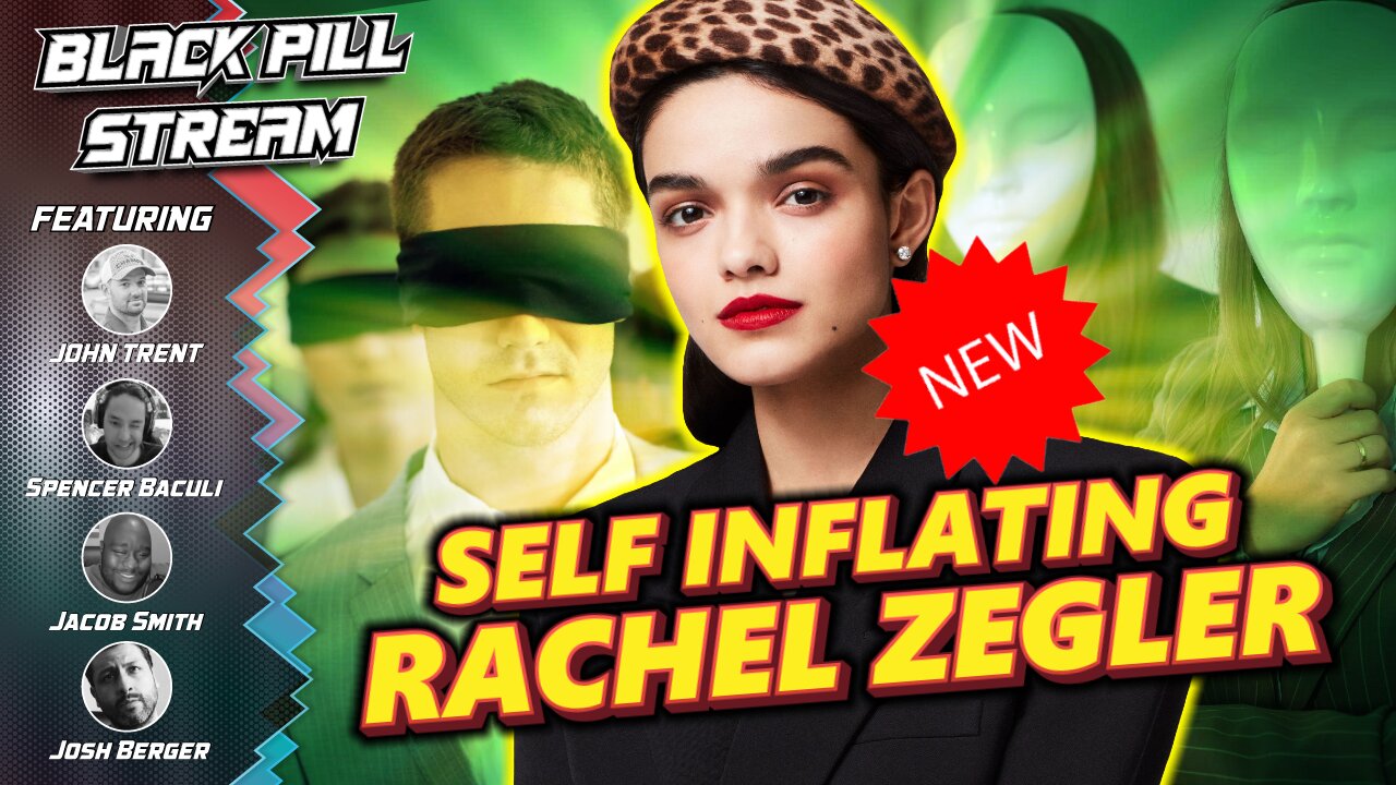 Rachel Zegler Is a total 'HER'o! Hollywood blacklisting tidal wave! | Black Pill Stream