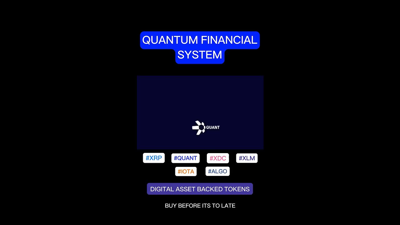 Le quantum financial system