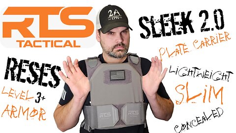 Concealable Protection - RTS Tactical Sleek 2.0 with Reses Level 3+ Armor