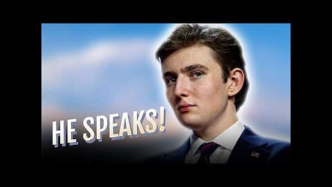 New Video of Barron Trump Talking On Election Night Is Causing A Stir