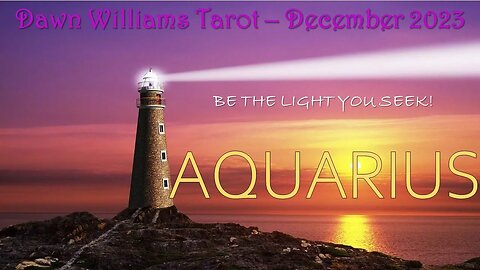 AQUARIUS♒️ DECEMBER READING FOR 2023 ♥ #aquarius #aquariustarot #aquariustarotreading