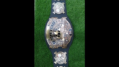 WWE Undisputed World Heavyweight Champion ship belt complete Video