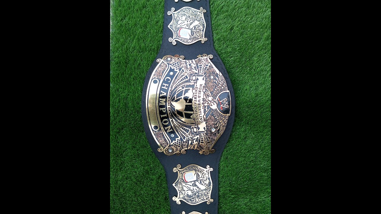 WWE Undisputed World Heavyweight Champion ship belt complete Video