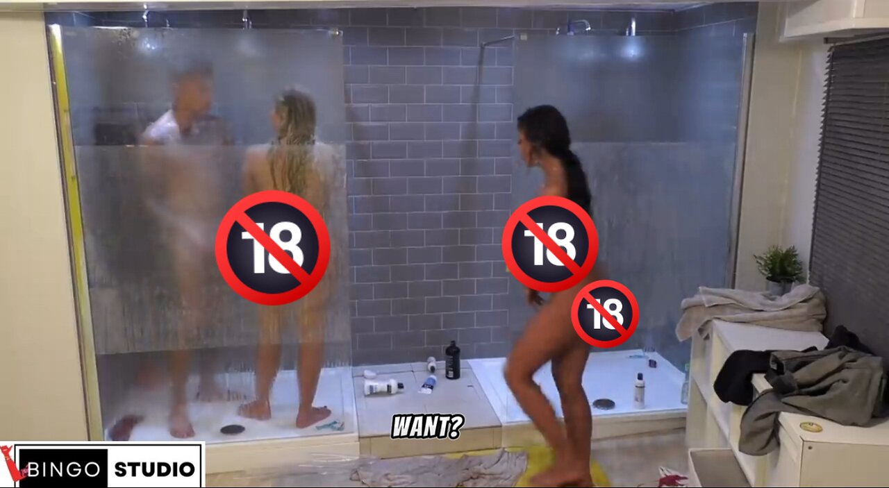 WTF! Abbie C*ck Blocks Chloe And Sam - Naked Shower - Geordie Shore +18