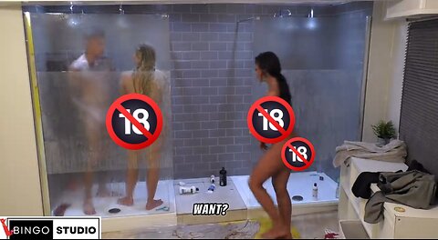 WTF! Abbie C*ck Blocks Chloe And Sam - Naked Shower - Geordie Shore +18