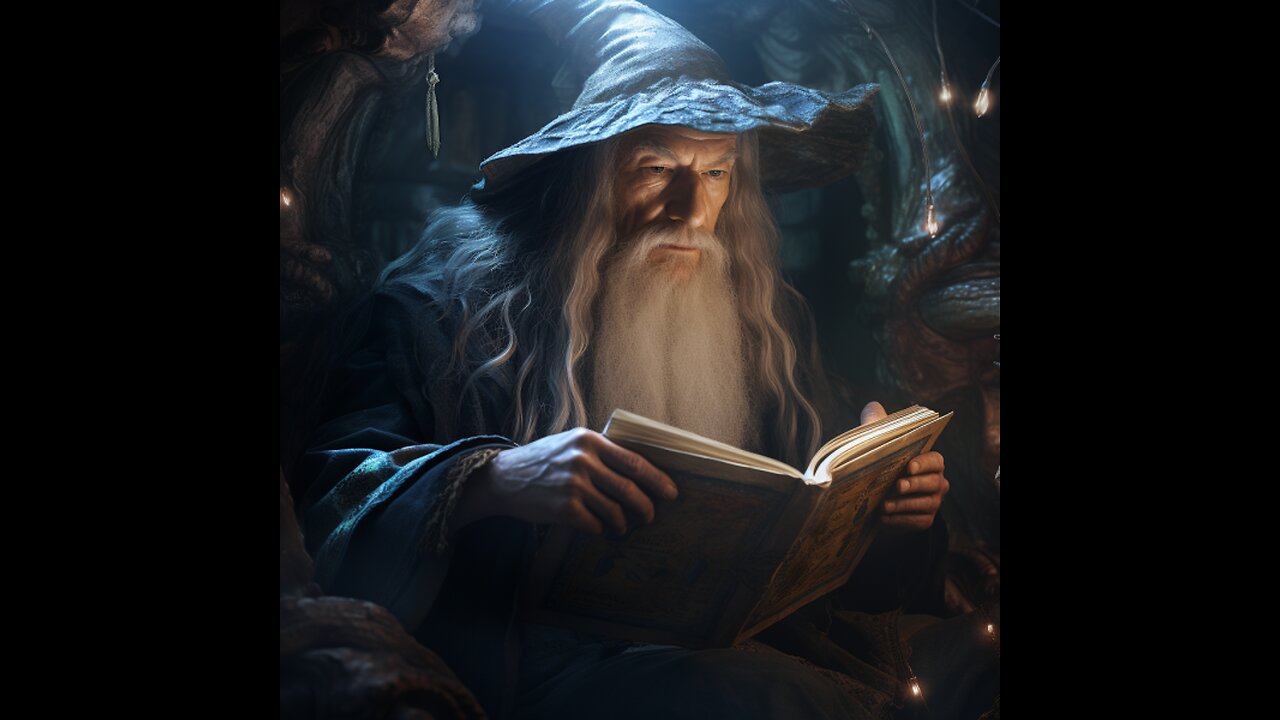 Gandalf Reads -- Alice in Wonderland