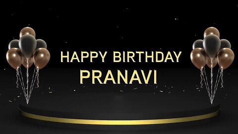 Wish you a very Happy Birthday Pranavi