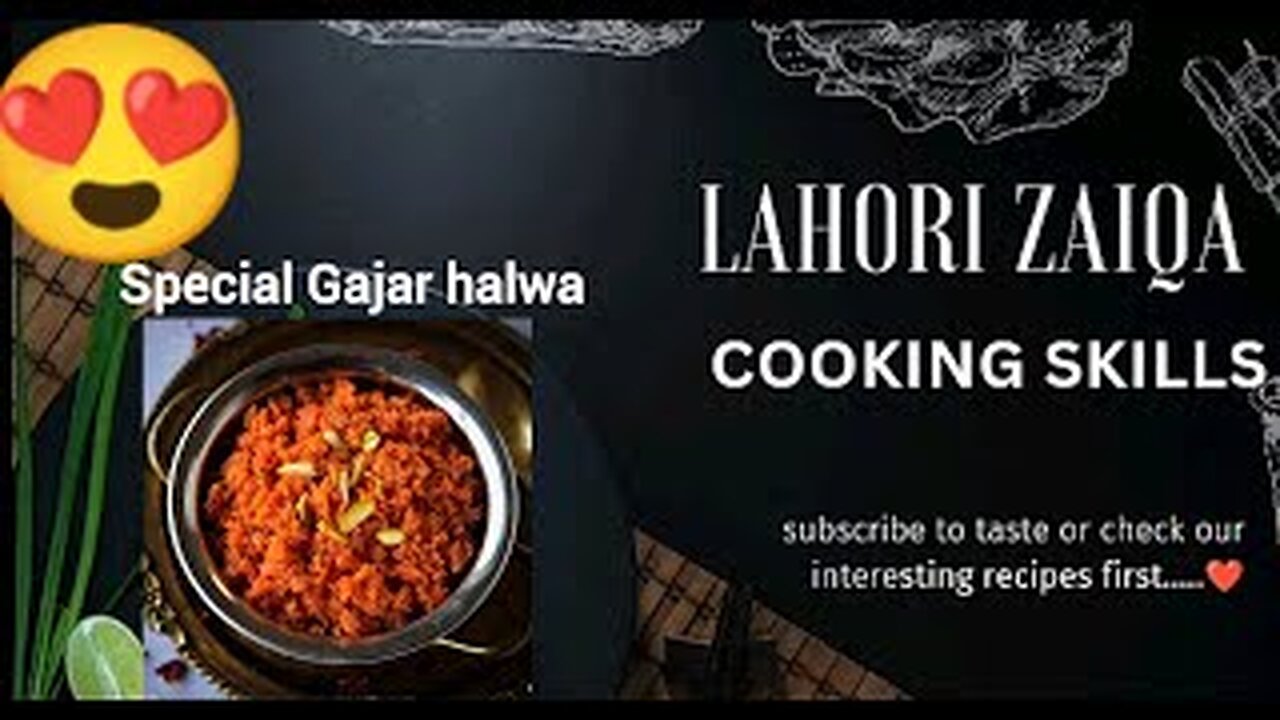 GAJAR HALWA special recipe 😋 without dry fruit| LAHORI ZAIQA