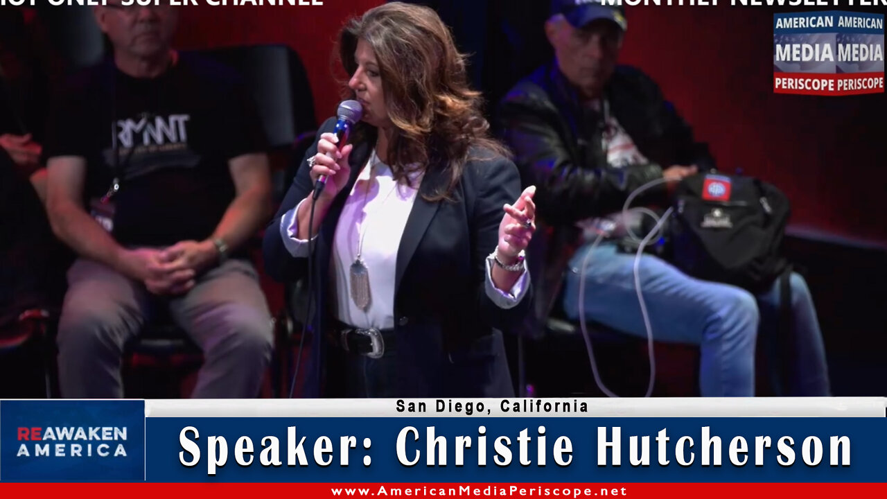 San Diego, California Re-Awaken America Freedom Conference Speaker - Christie Hutcherson