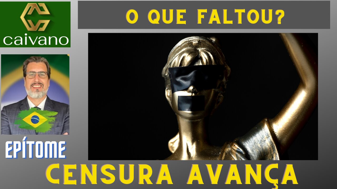 censura avança
