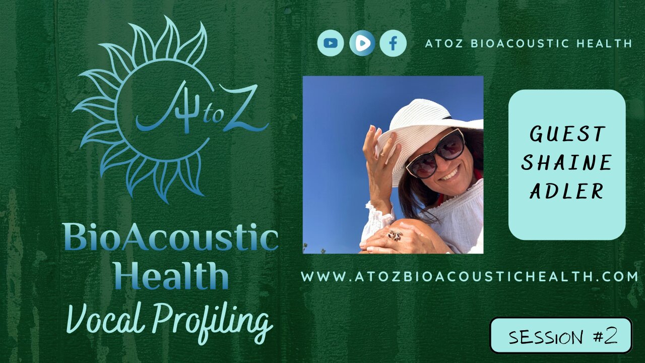 A to Z Vocal Profiling Session #2 with Shaine Adler