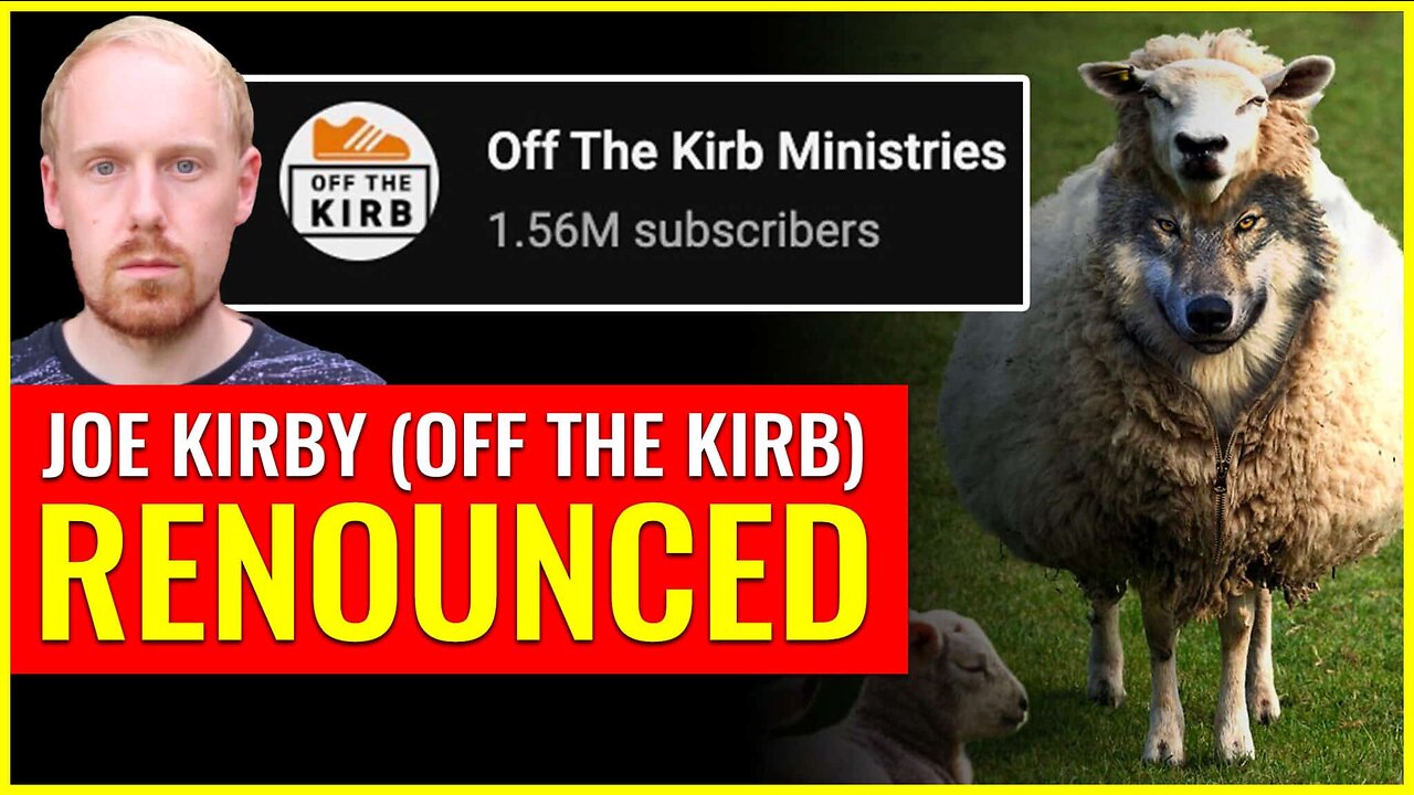 Joe Kriby of Off the Kirb ministries exposed & RENOUNCED