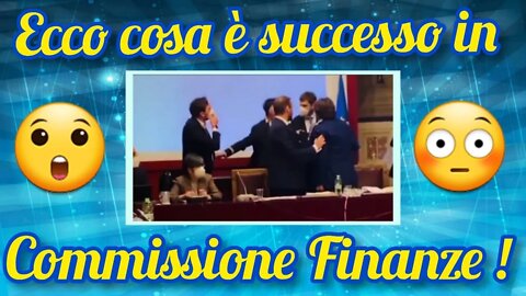 Commissione Finanze sospesa, di cosa si discuteva?