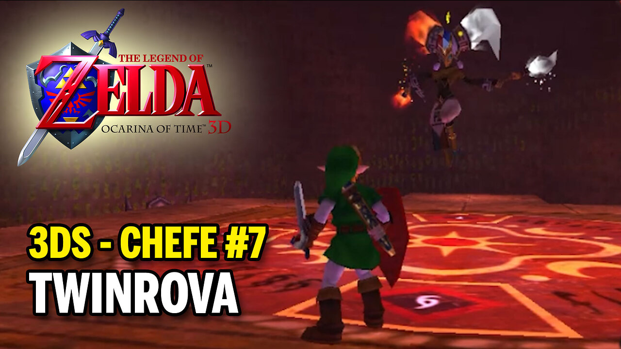 Legend of Zelda: Ocarina of Time (3DS) - Chefe 7 - TWINROVA Sorceress Sisters