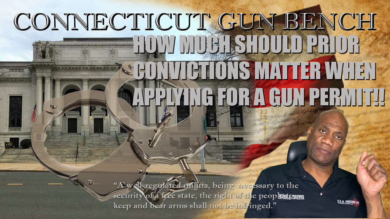 How much should prior arrests and convictions matter when applying for a gun permit.