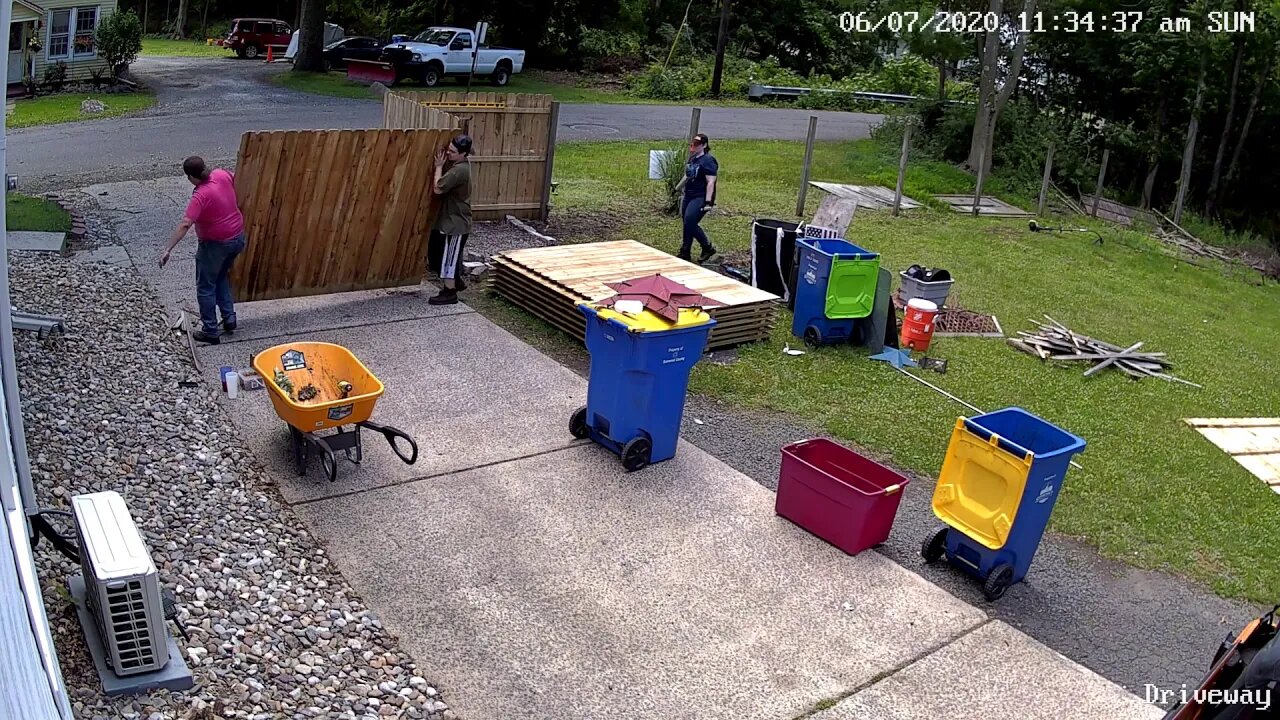 Time to replace the fence