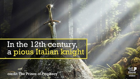 The Legendary Sword in the Stone Is Real, but It's in Italy, Not England.