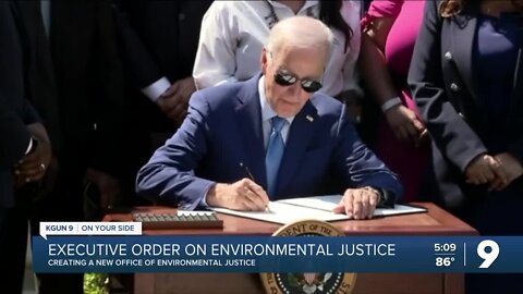 Biden signs executive order to create Office of Environmental Justice