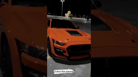 orange Shelby 350 🥵🥵 #onepercent_clubb #mustang #shelby