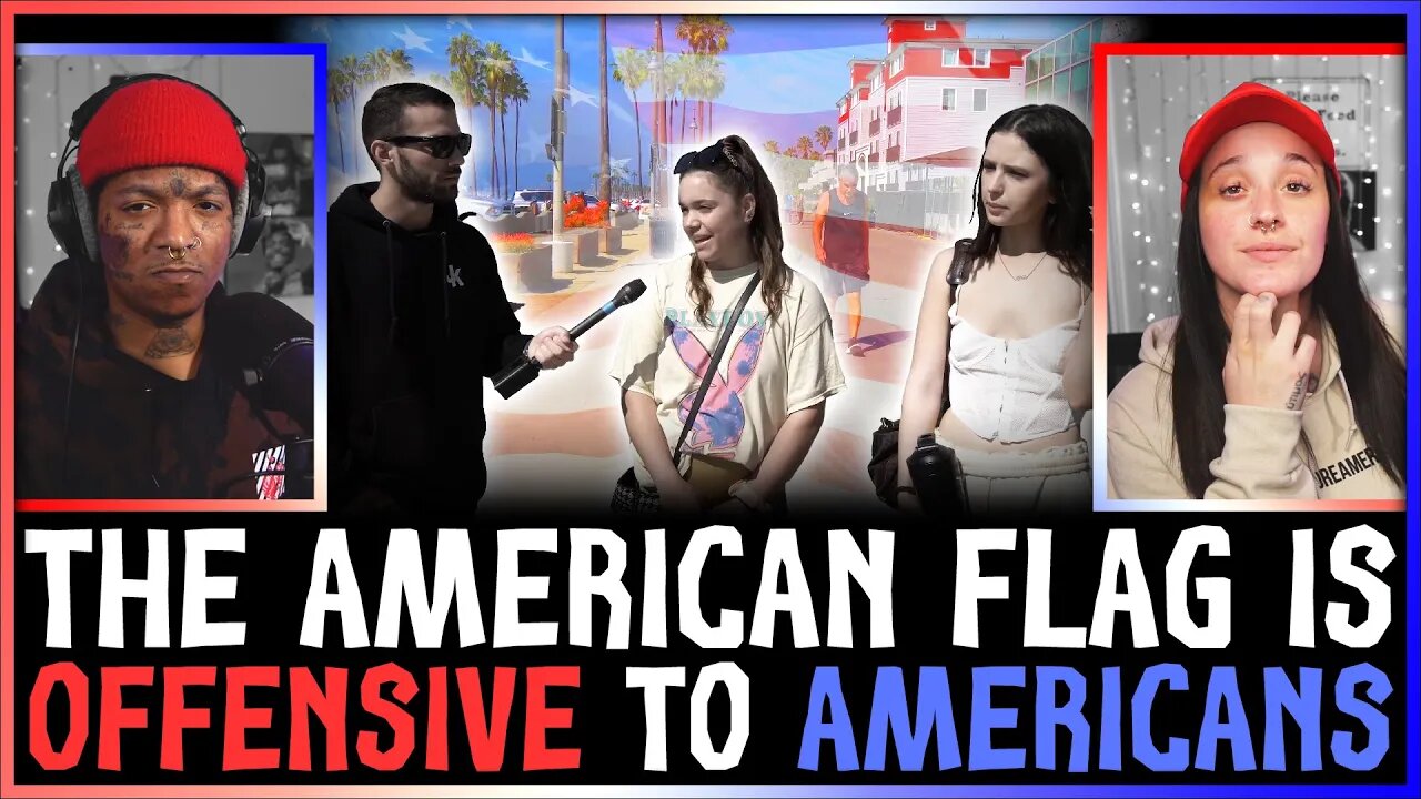 The AMERICAN FLAG is OFFENSIVE to AMERICANS...