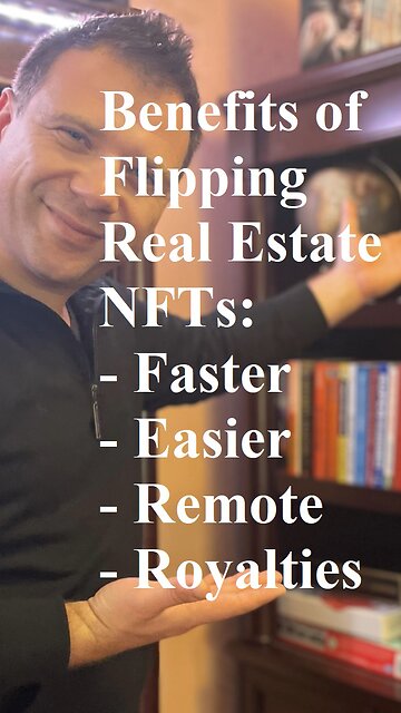 Real Estate NFTs are better than the traditional route. Flipping Real Estate NFTs is the future.