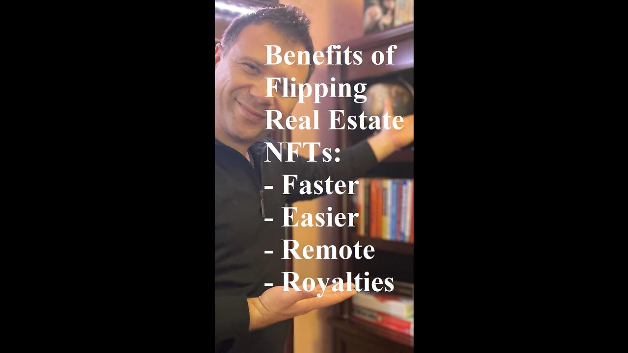 Real Estate NFTs are better than the traditional route. Flipping Real Estate NFTs is the future.