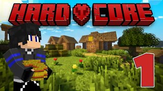 Primeira experiência no HardCore - Minecraft HardCore 1