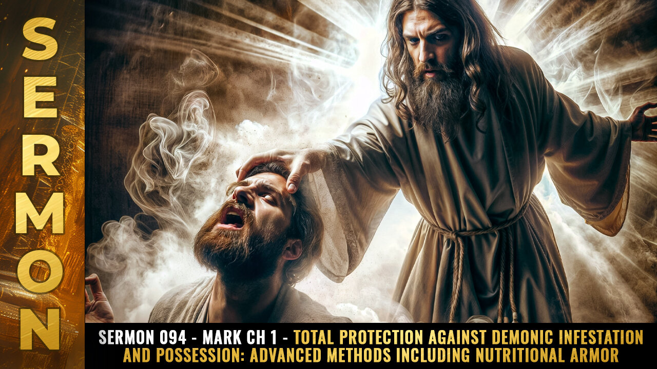 Sermon #094 - Mark Ch 1 - Total protection against demonic infestation and possession...