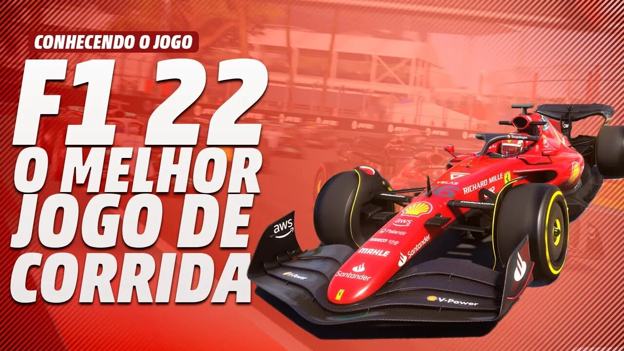 F1 22 - MELHOROU MUITO O JOGO! GAMEPLAY DO MELHOR JOGO DE CORRIDA EM 2022