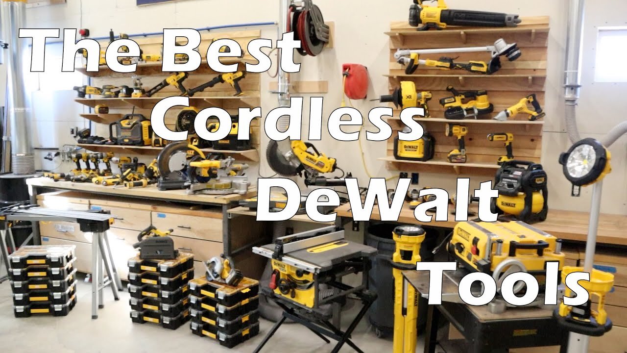 The Best Cordless Dewalt Tools All Shops Need