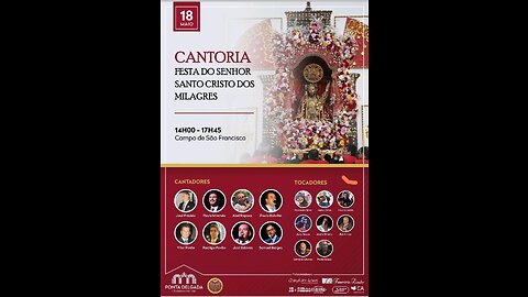 LIVE: Cantigas ao Desafio - Festas do Senhor Santo Cristo Ponta Delgada Azores Portugal - 18.05.2023