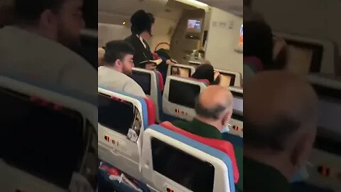 Hasidic Jews cover in-flight television #shorts