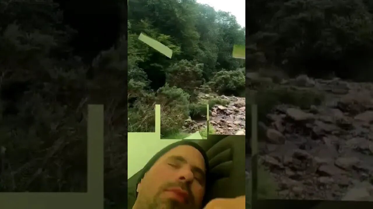 waking up in the Lanshan 2 tent . Dartmoor wildcamping
