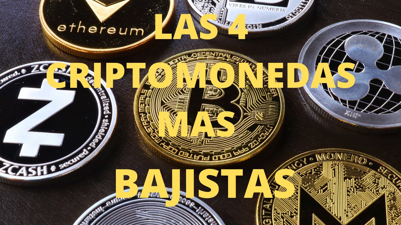 4 Criptomonedas Mas Bajistas – Véndanlos en el Mercado Alcista.