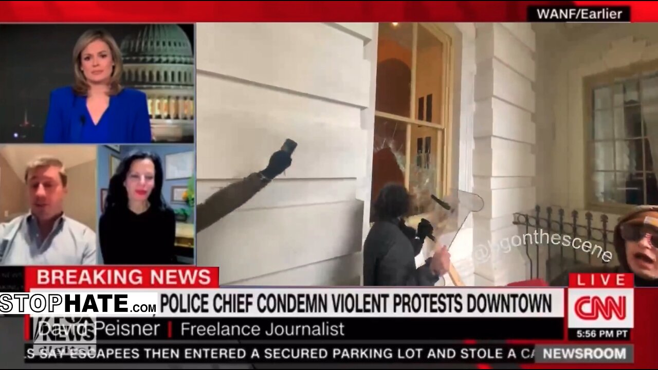 CNN January 6 GREAT points about Peaceful Protesters & Police Brutality