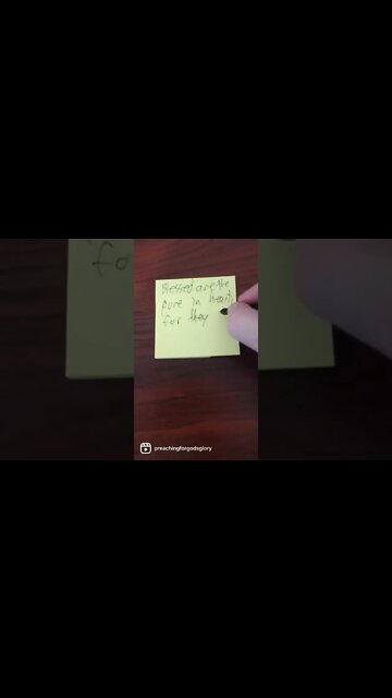 A sticky note promise! #verseoftheday #bibleverse #purity #shorts