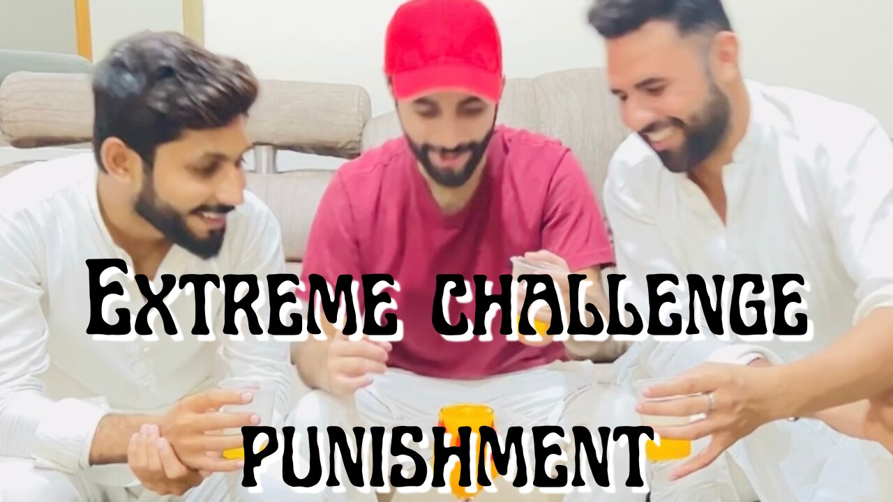 Extreme challenge punishment 😀| Mini vlog😍