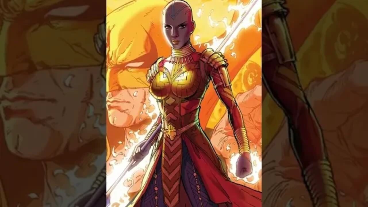 ¿Quién es Okoye? "Líder de las Dora Milaje" Black Panther Wakanda Forever - Marvel Comics #okoye