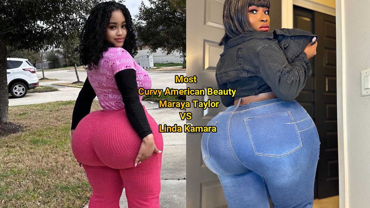 Most Curvy American Beauty Maraya Taylor V Linda Kamara